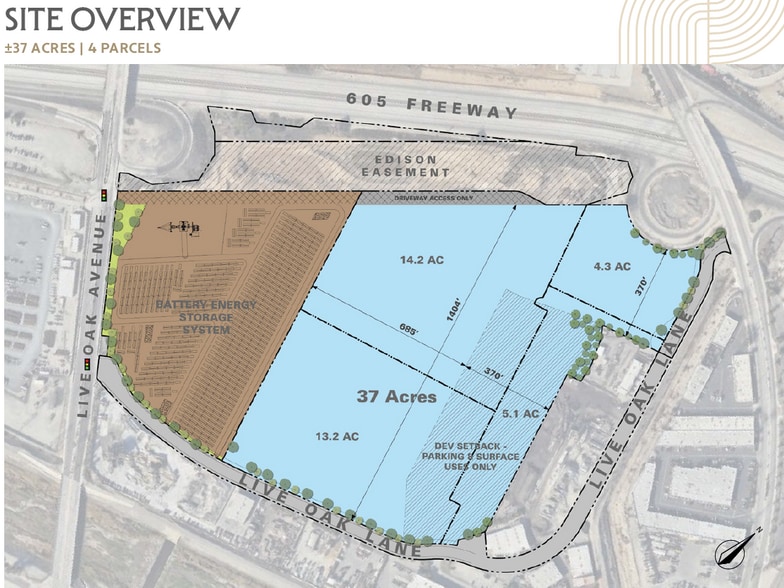 13620 Live Oak Ave, Irwindale, CA for sale - Site Plan - Image 2 of 5