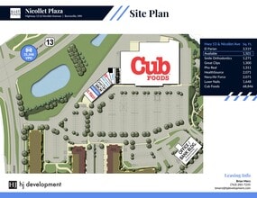250-300 Travelers Trl E, Burnsville, MN à louer Plan de site- Image 1 de 2