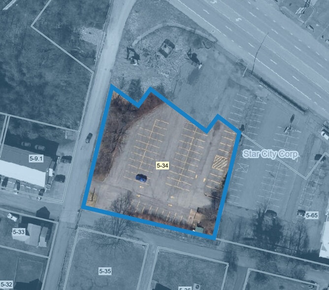 Monongahela Blvd, Morgantown, WV for sale - Plat Map - Image 2 of 5