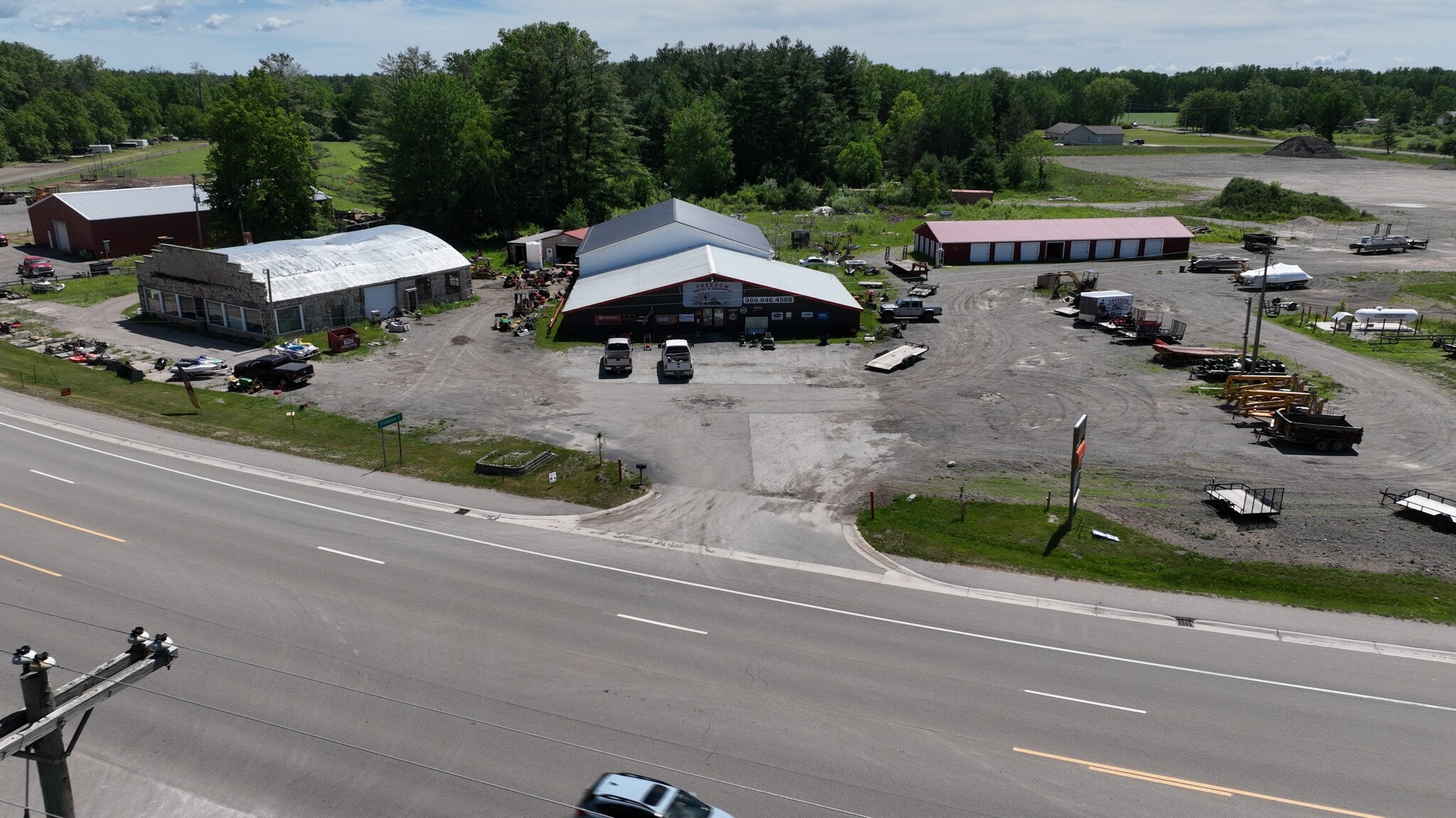 4433 S Huron Rd, Standish, MI for sale Aerial- Image 1 of 20