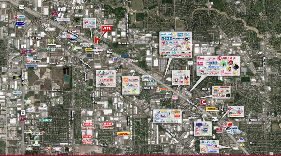 Northwest Fwy & Windfern Rd, Houston, TX à vendre - Photo du bâtiment - Image 2 de 2