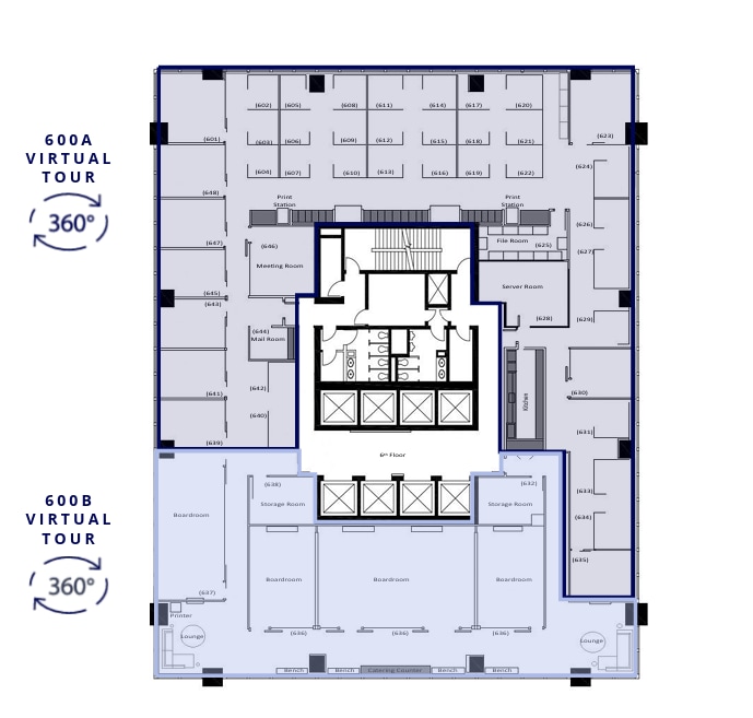 144 4th Ave SW, Calgary, AB for lease Floor Plan- Image 1 of 1