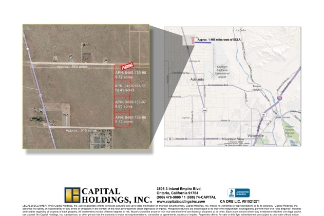 Bellflower St @ Colusa, Adelanto, CA for sale Primary Photo- Image 1 of 3