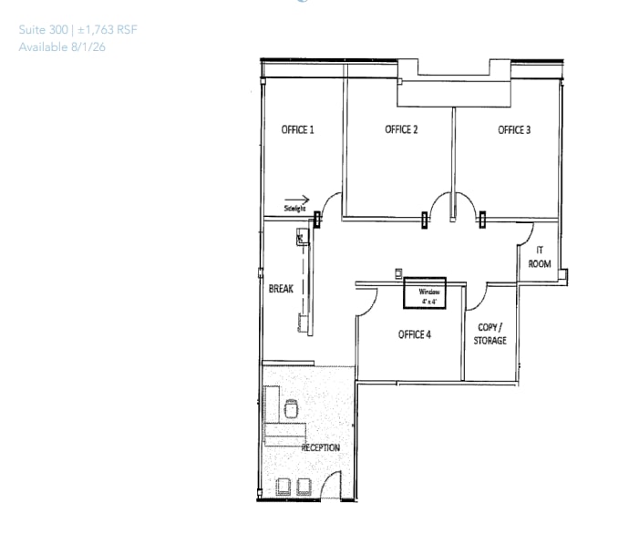 5030 Camino de la Siesta, San Diego, CA for lease Floor Plan- Image 1 of 1