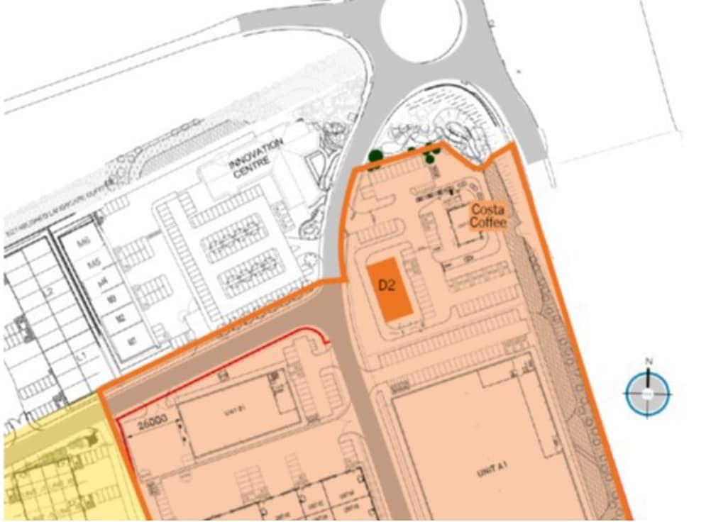 Harrison Close, Great Bowden for lease Site Plan- Image 1 of 2
