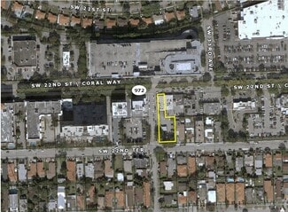 Plus de détails pour 3398 Coral Way, Miami, FL - Terrain à vendre