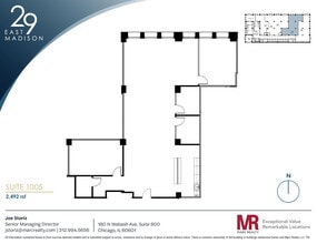 29 E Madison St, Chicago, IL for lease Floor Plan- Image 1 of 6