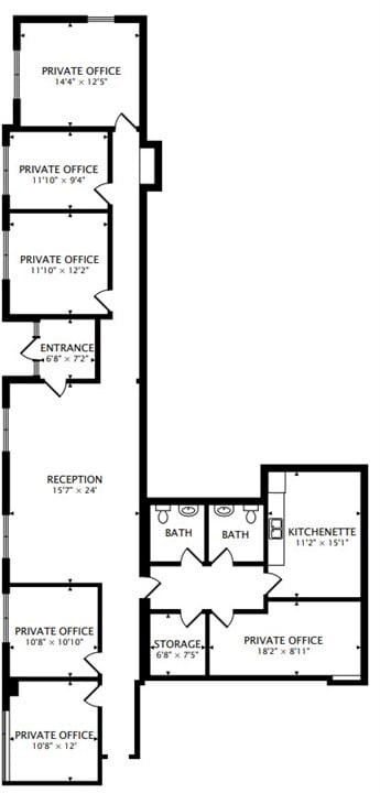 649 Ontario St, Stratford, ON for lease Floor Plan- Image 1 of 1