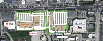 1025-1255 E Golf Rd, Schaumburg, IL à louer Plan d’étage- Image 2 de 3