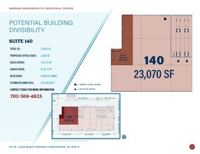 751 W Lake Mead Pky, Henderson, NV à louer Plan d’étage- Image 1 de 1