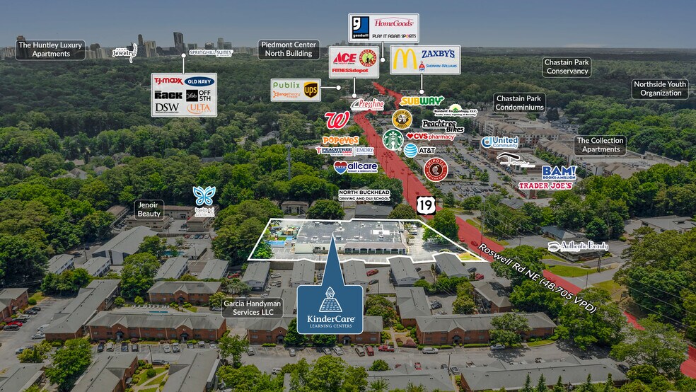 4669 NE Roswell Rd, Atlanta, GA à vendre - Photo du bâtiment - Image 2 de 5