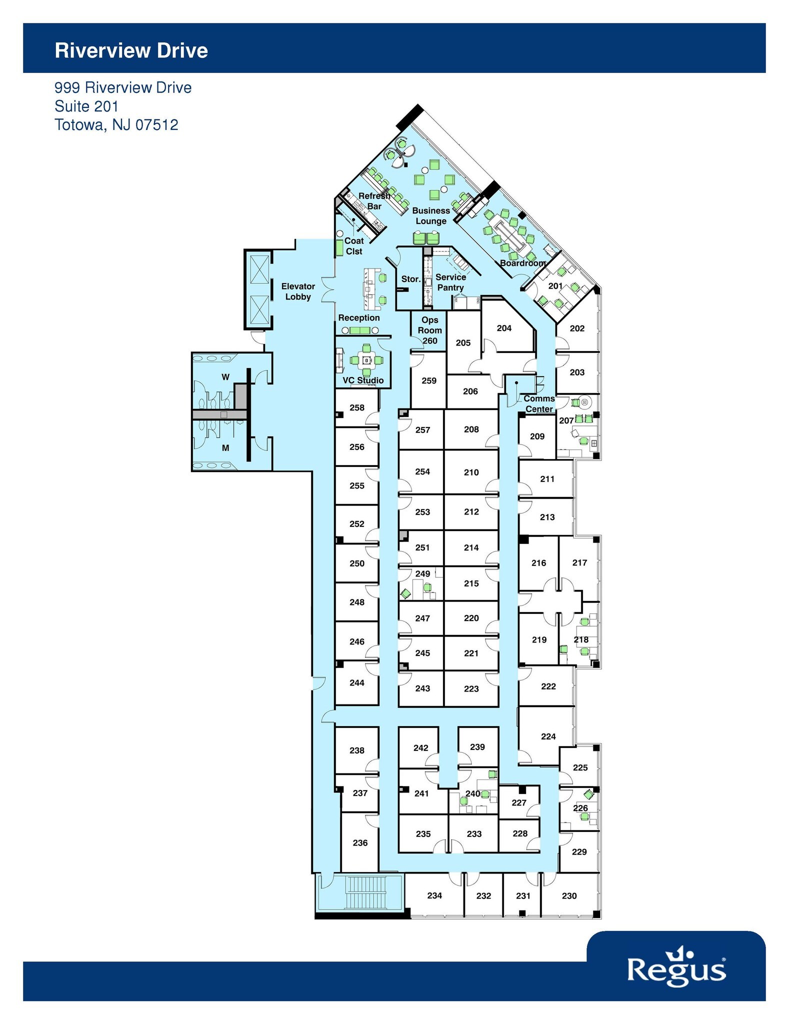 999 Riverview Dr, Totowa, NJ for lease Floor Plan- Image 1 of 1