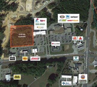 Plus de détails pour 4915 Richmond Tappahannock Hwy, Aylett, VA - Terrain à vendre