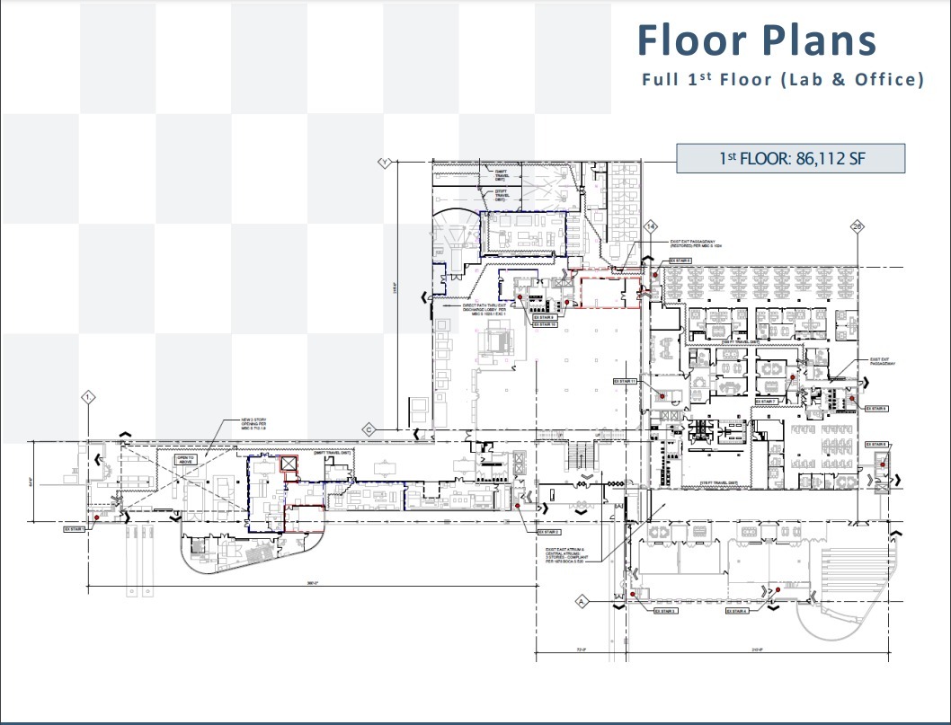 26555 Northwestern Hwy, Southfield, MI à louer Plan d  tage- Image 1 de 1