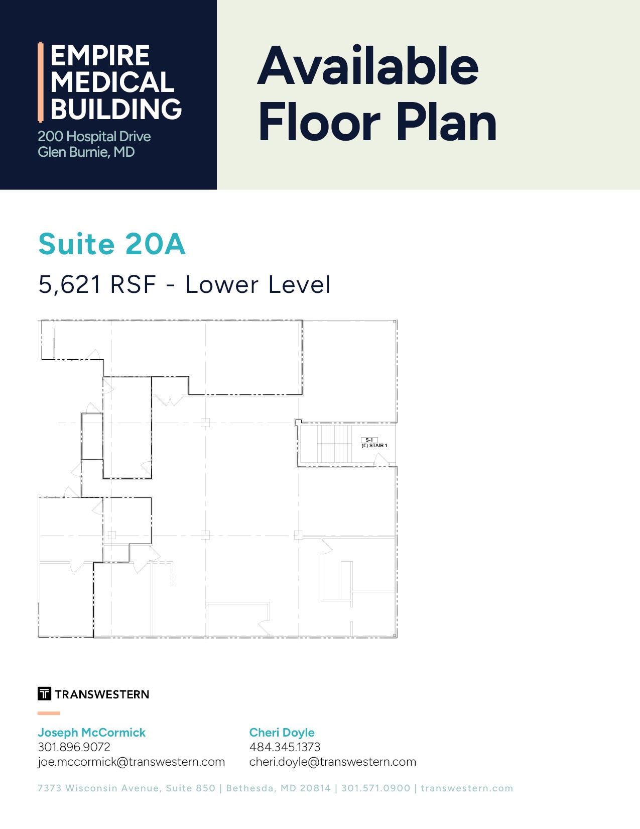 200 Hospital Dr, Glen Burnie, MD for lease Floor Plan- Image 1 of 1