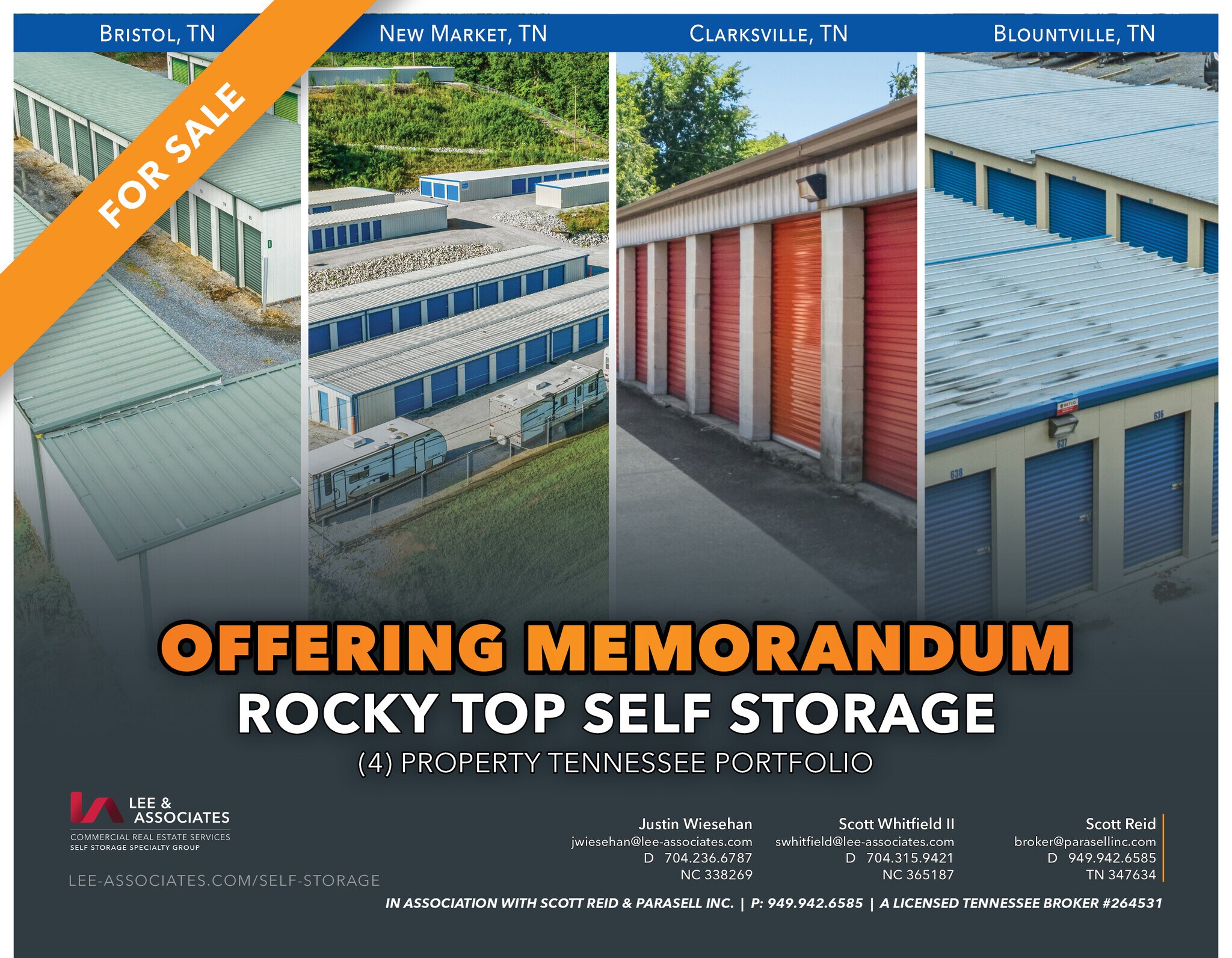 Rocky Top Self Storage Portfolio portefeuille de 1 propriétés à vendre sur LoopNet.ca Photo du bâtiment- Image 1 de 101
