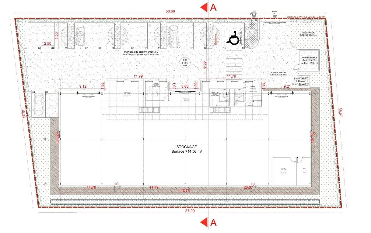 Flex dans Ennery à louer Plan d’étage- Image 1 de 2