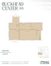 2970 Peachtree Rd NW, Atlanta, GA à louer Plan de site- Image 1 de 1