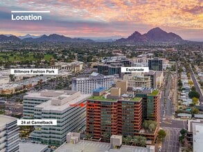 4808 N 24th St, Phoenix, AZ - AERIAL  map view