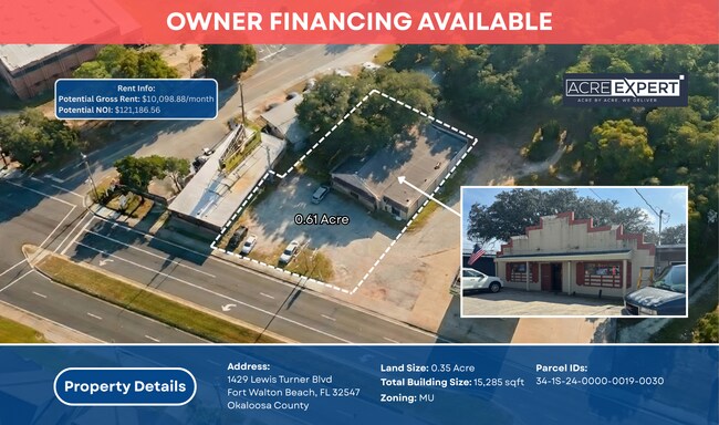 More details for 1429 Lewis Turner Blvd, Fort Walton Beach, FL - Retail for Sale
