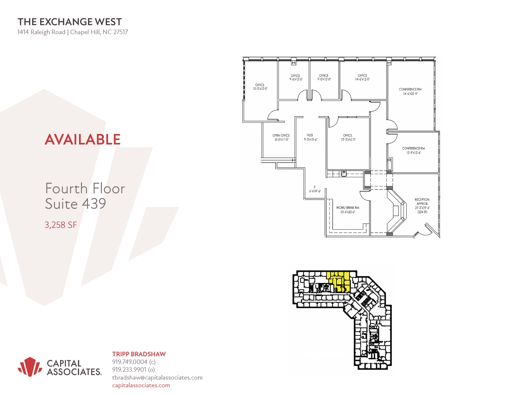 1414 Raleigh Rd, Chapel Hill, NC for lease Floor Plan- Image 1 of 1