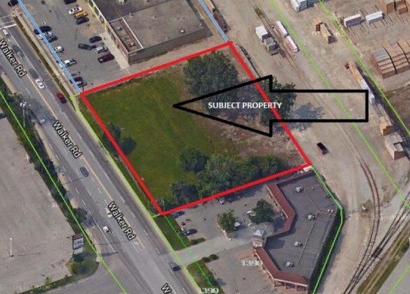 1350 Walker Rd, Windsor, ON à louer - Aérien - Image 3 de 4