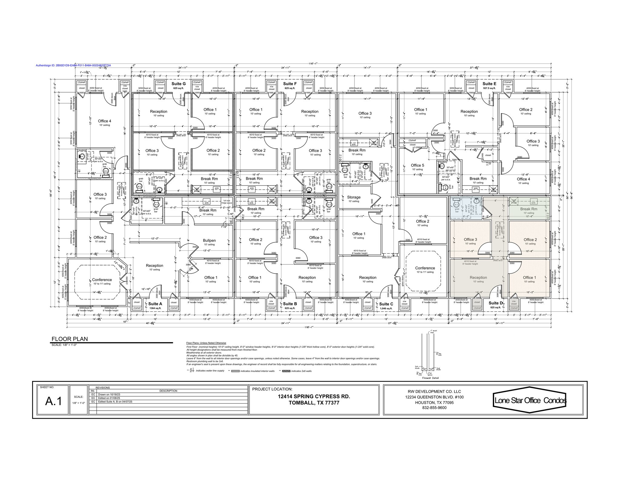 12410 Spring Cypress Rd, Tomball, TX for lease Floor Plan- Image 1 of 1