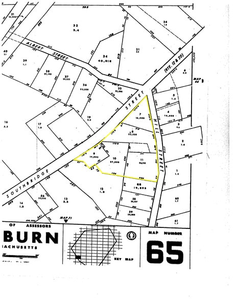 1 Routes 12, Auburn, MA à vendre - Plan cadastral - Image 2 de 2