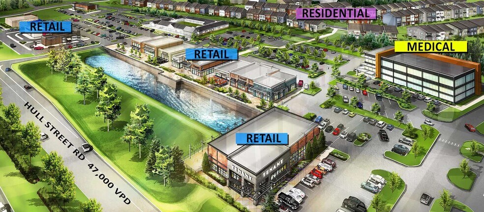 15545 Cosby Rd, Chesterfield, VA à louer - Plan de site - Image 3 de 19