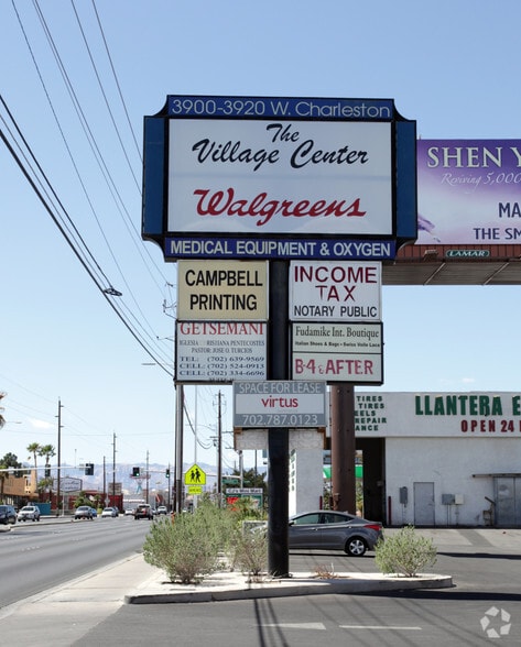 3900-3920 W Charleston Blvd, Las Vegas, NV for lease - Other - Image 3 of 3