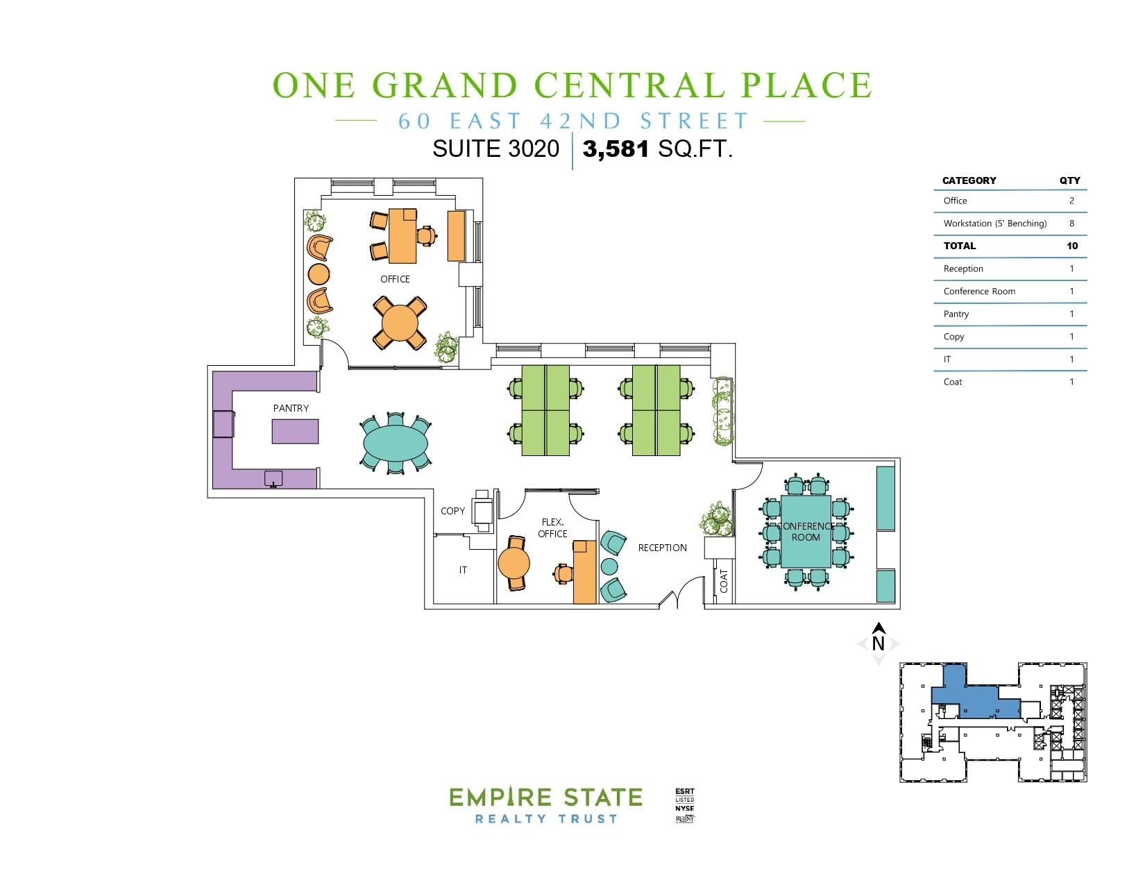 60 E 42nd St, New York, NY for lease Floor Plan- Image 1 of 1