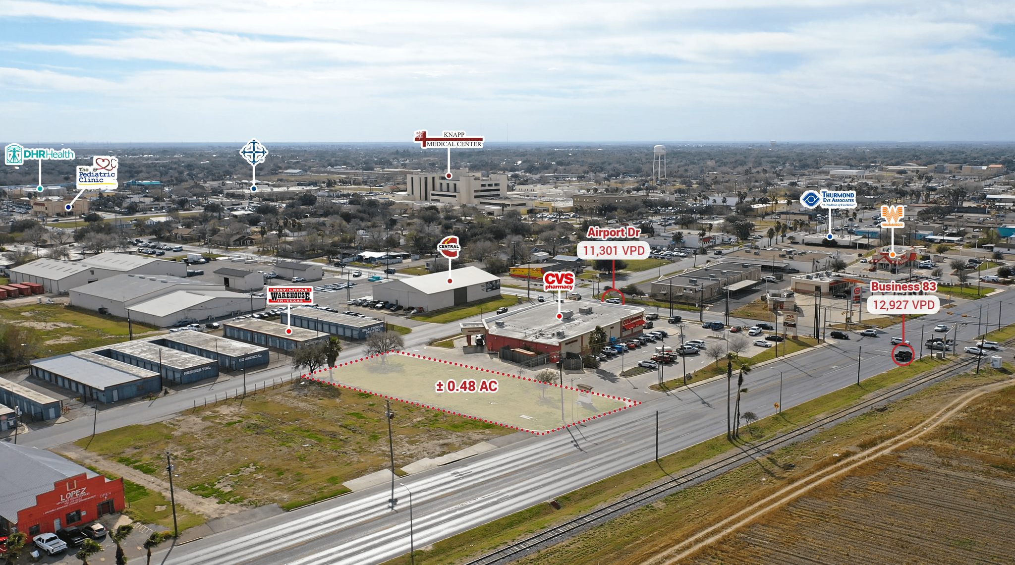 1602 US 83, Weslaco, TX for sale Building Photo- Image 1 of 9