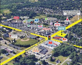 6434 Market Ave N, Canton, OH - AÉRIEN  Vue de la carte