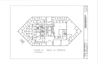 9800 S La Cienega Blvd, Inglewood, CA à louer Plan d’étage- Image 1 de 1