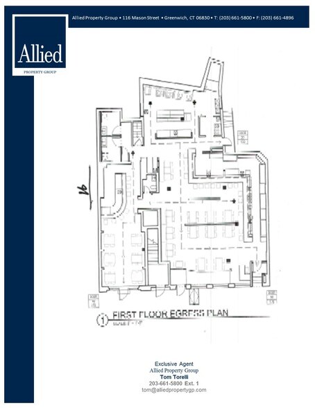 16-18 W Putnam Ave, Greenwich, CT à louer - Photo du bâtiment - Image 3 de 7