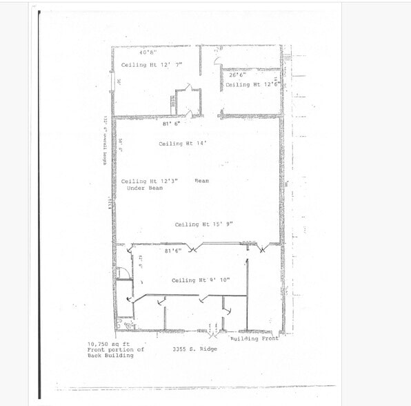 3355 Ridge Rd, Green Bay, WI for lease - Floor Plan - Image 2 of 6