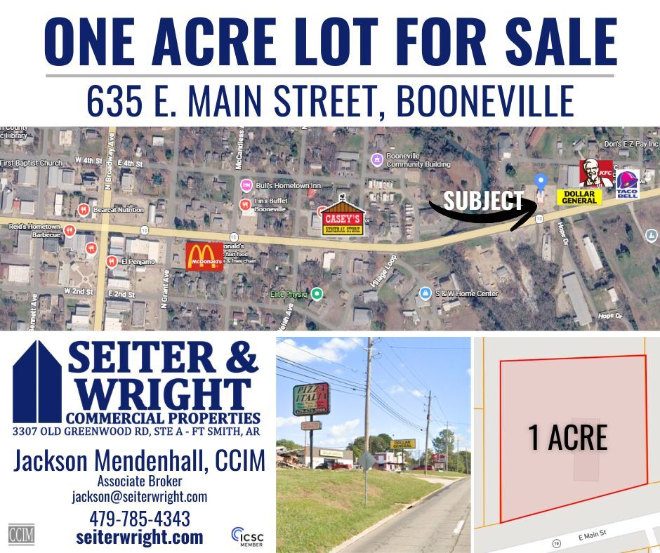 635 E Main St, Booneville, AR à vendre Photo principale- Image 1 de 2