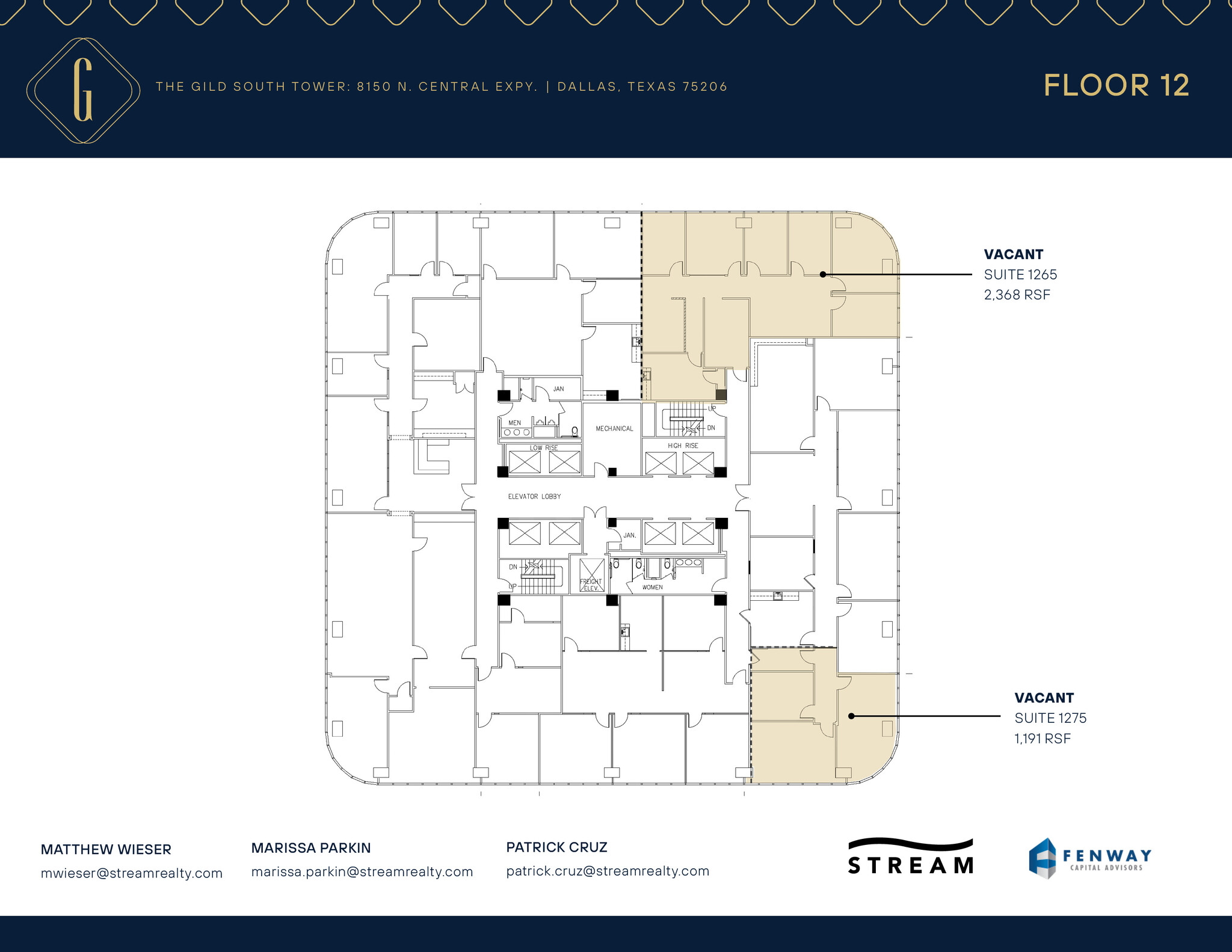 8350 N Central Expy, Dallas, TX for lease Floor Plan- Image 1 of 1