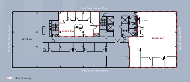 111 W Saint John St, San Jose, CA for lease Floor Plan- Image 1 of 1