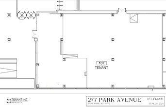 277 Park Ave, New York, NY à louer Plan d  tage- Image 1 de 2