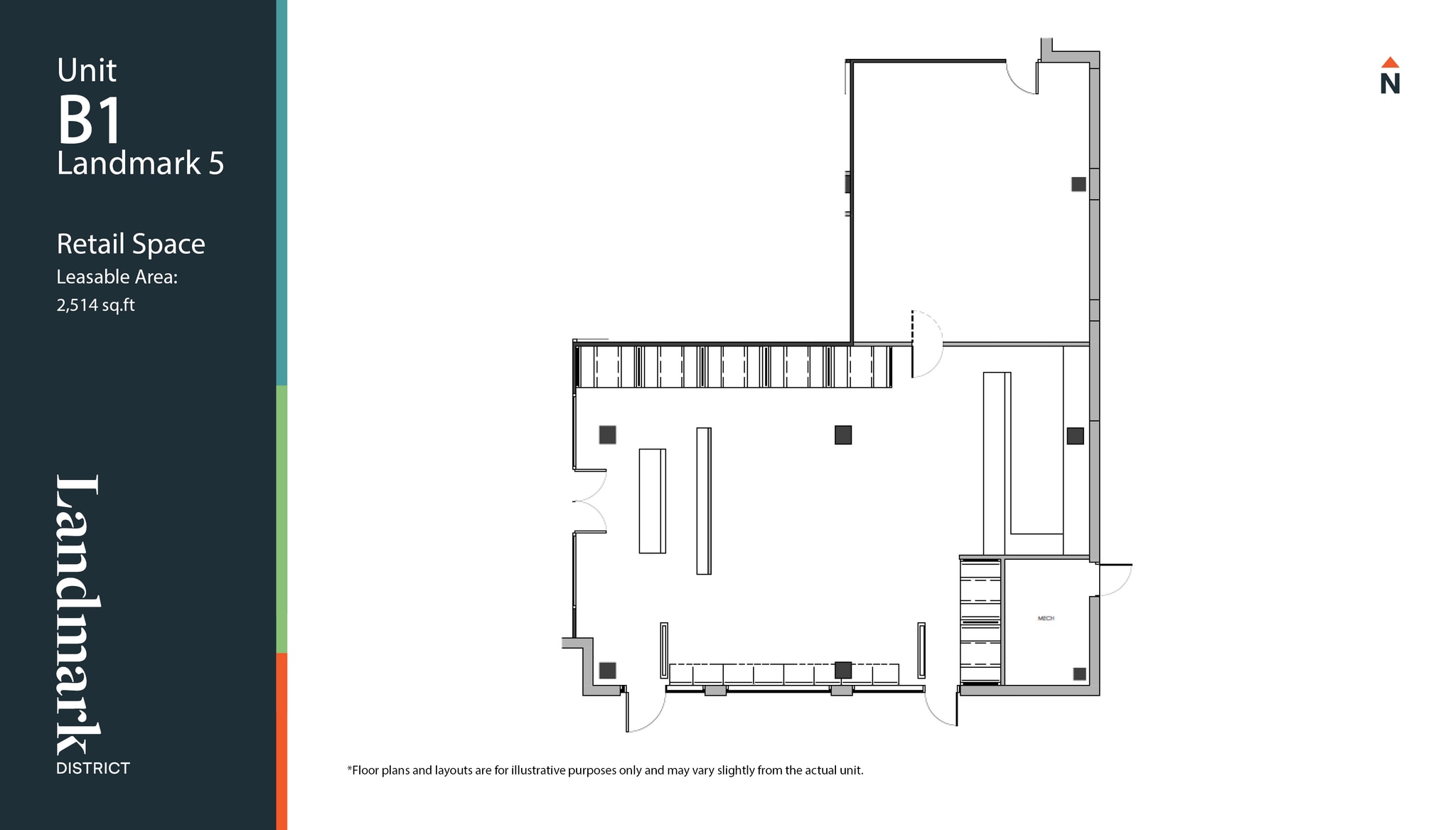 1700 Dickson Av, Kelowna, BC for lease Floor Plan- Image 1 of 7