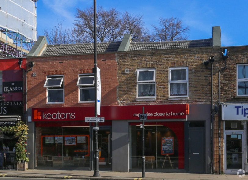 316-318 Kentish Town Rd, Londres à louer - Photo du bâtiment - Image 1 de 4