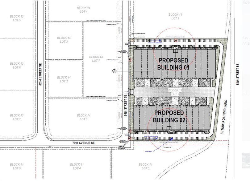 7880 66th St SE, Calgary, AB à louer - Plan de site - Image 2 de 4