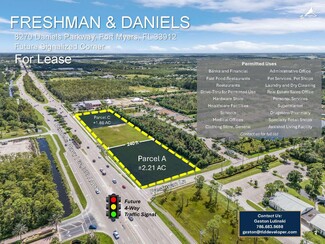 Plus de détails pour 8270 Daniels Parkway Pky, Fort Myers, FL - Terrain à louer