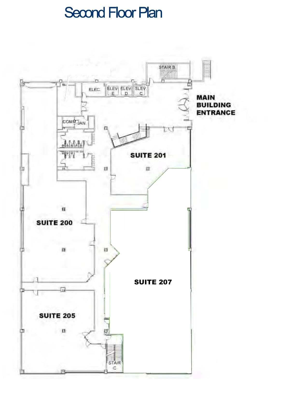211 Fulton St, Peoria, IL for lease Floor Plan- Image 1 of 1