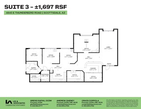 4845 E Thunderbird Rd, Scottsdale, AZ à vendre Plan d  tage- Image 1 de 1