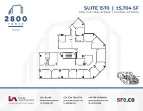 2800 N Central Ave, Phoenix, AZ for lease Floor Plan- Image 1 of 1