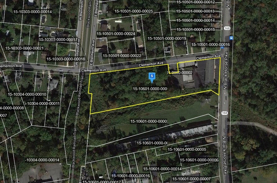 460 N Black Horse Pike, Blackwood, NJ à vendre - Plan cadastral - Image 3 de 5