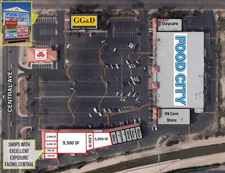 7227 S Central Ave, Phoenix, AZ à vendre - Photo du bâtiment - Image 3 de 15