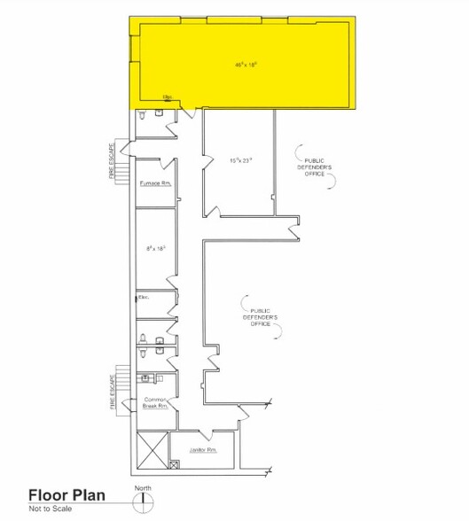 5618-5624 6th Ave, Kenosha, WI à louer - Plan d  tage - Image 2 de 17